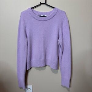 Calvin Klein Jeans Lilac Fuzzy Women's Sweater